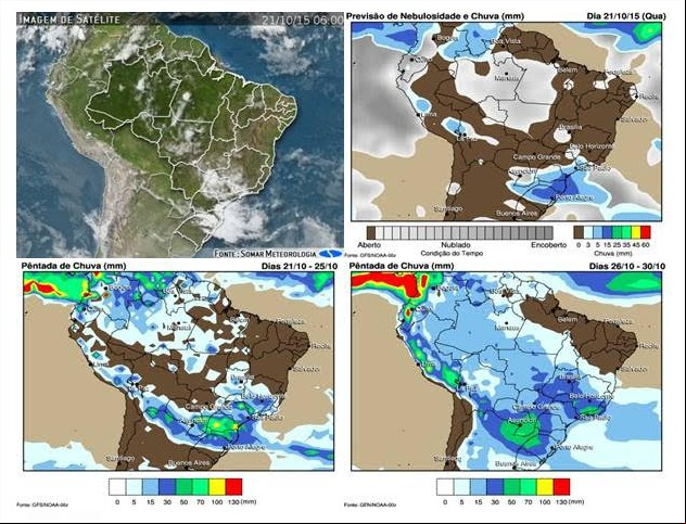 Alerta Agroclimático - 20 outubro 2015
