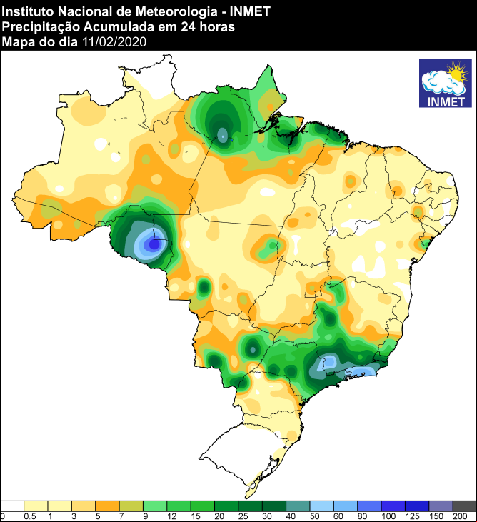 24 horas - Inmet 12/02