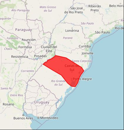 Inmet - Alerta vermelho - 0707