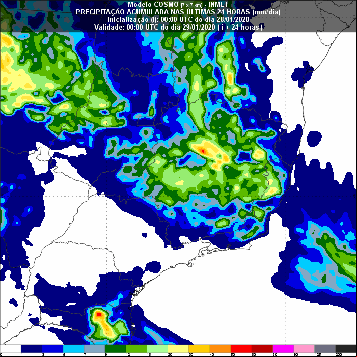 24 horas - Inmet