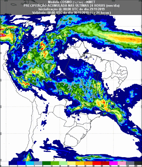 93 horas - Inmet