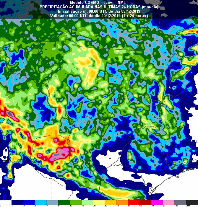 Centro-Oeste 24h - Inmet