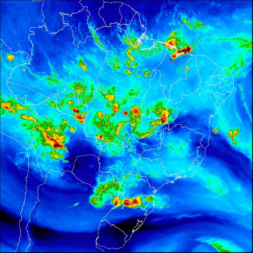 Satélite 14/03 - Fonte: Inmet