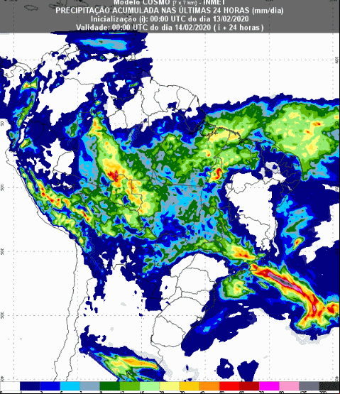 93 horas Inmet - 13/02