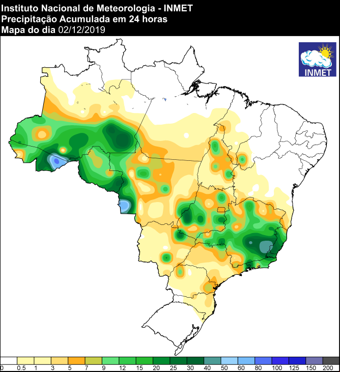 24 horas - Inmet