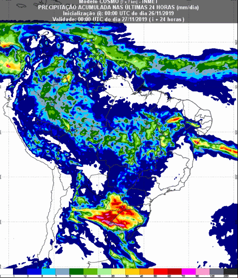 93 horas - Inmet