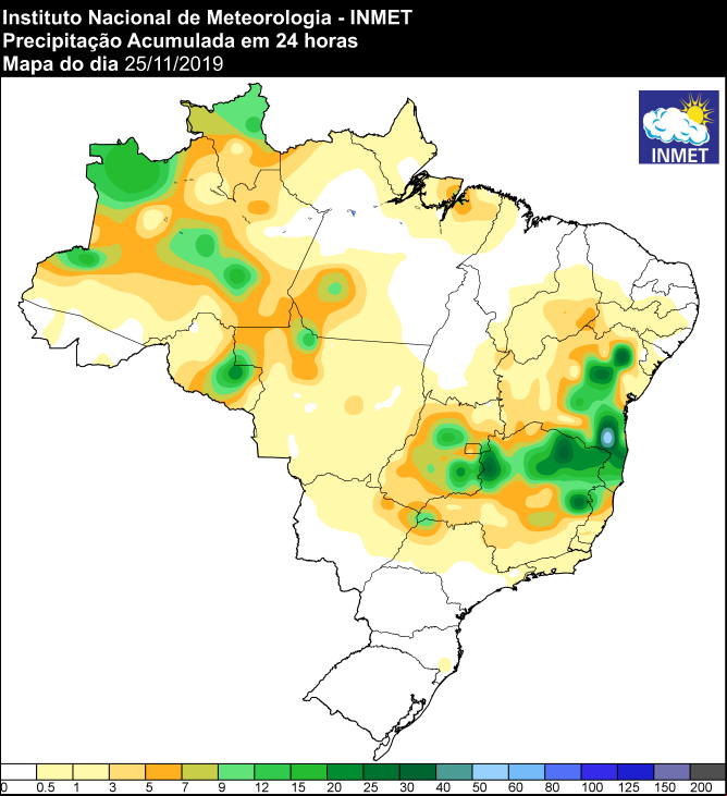 24 horas - Inmet