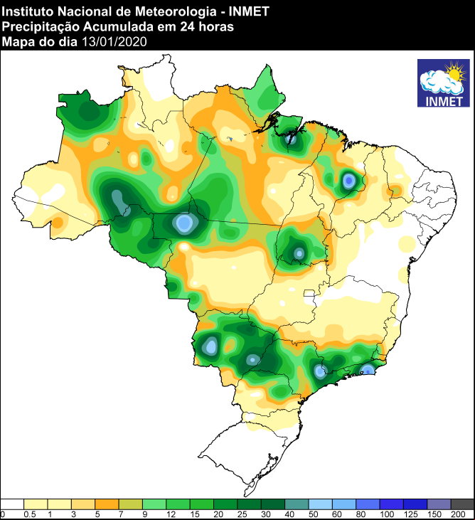24 horas - Inmet