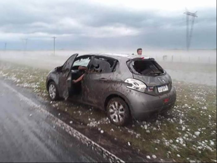 Corrientes - Argentina, granizo 09/10